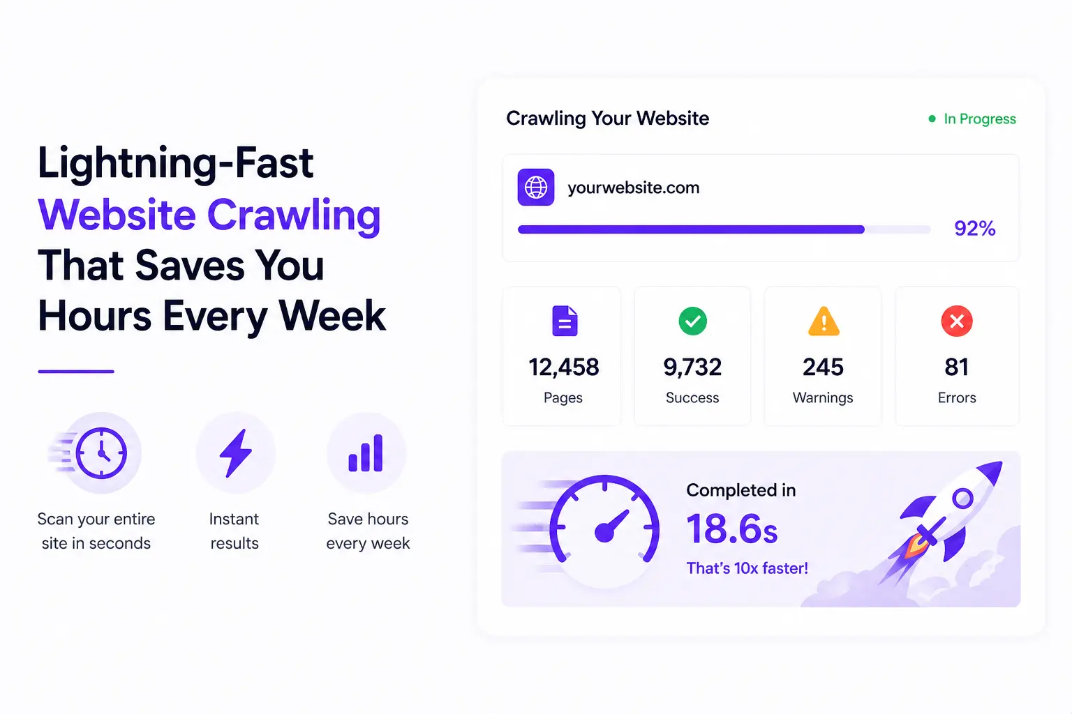 Fast Website Crawling