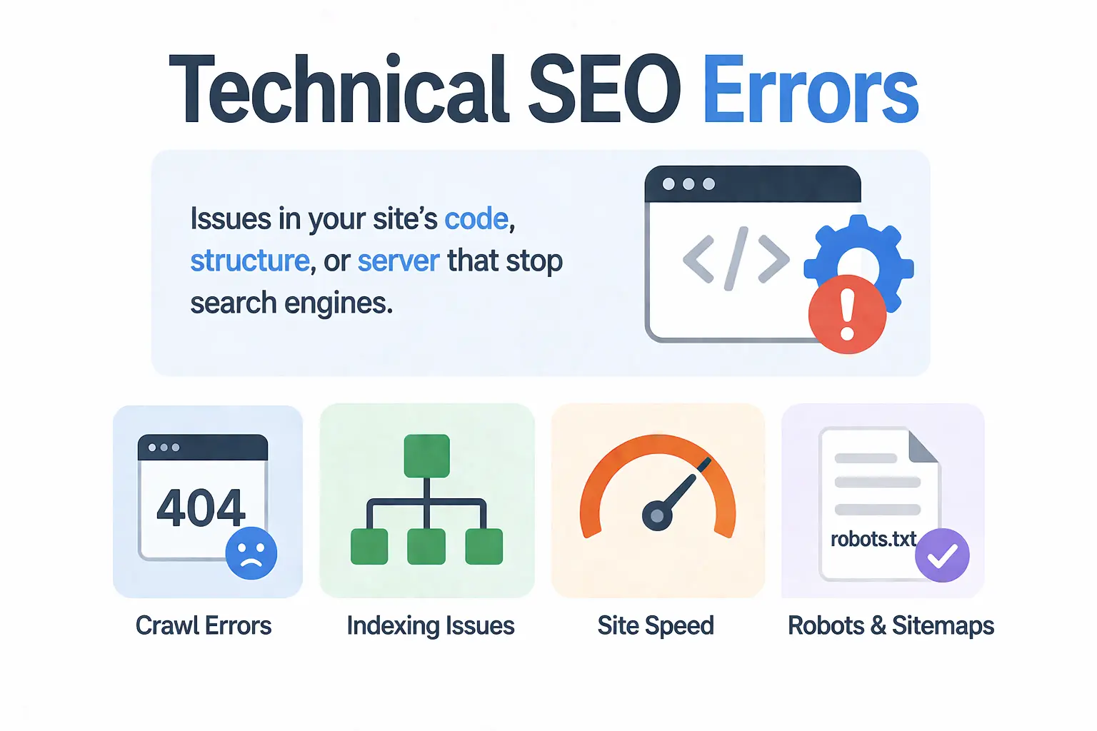 technical seo error