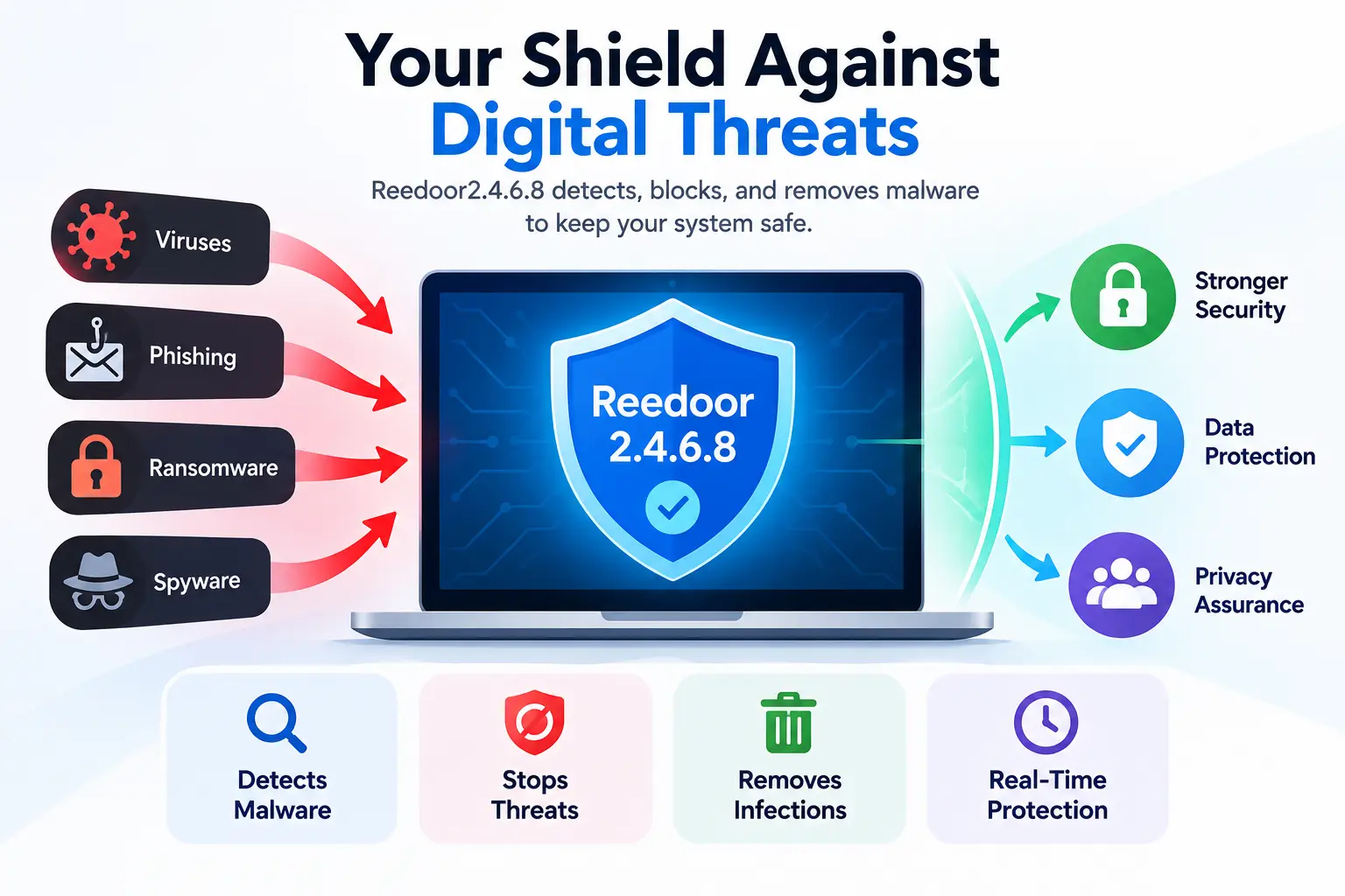 Reedoor2.4.6.8 malware protection.