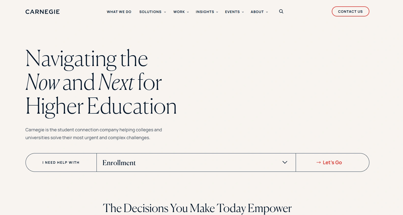  Carnegie - Strong Higher-Ed Alternative for Answer Engine Optimization
