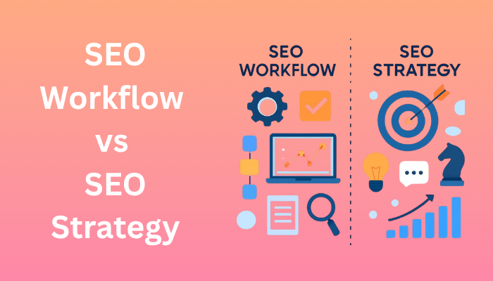 SEO Workflow vs SEO Strategy