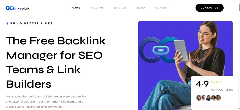 Home page of Linkcolab